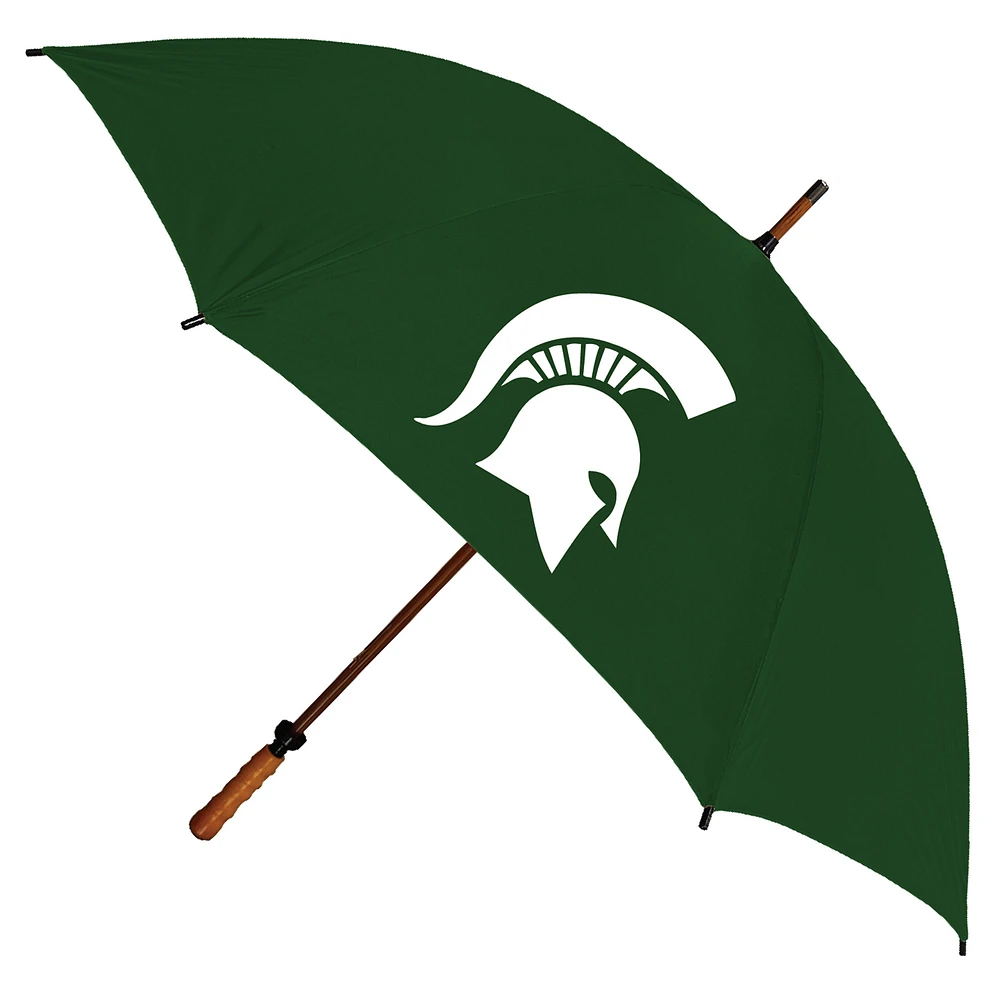Michigan State Spartans 62" Eagle Sporty Wood Shaft Golf Umbrella