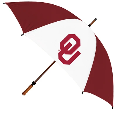 Oklahoma Sooners 62" Eagle Sporty Wood Shaft Golf Umbrella