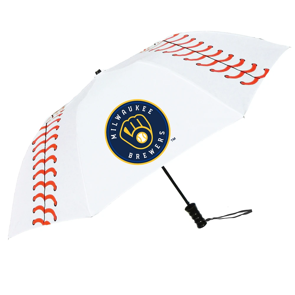 Milwaukee Brewers 42" Baseball Canopy Folding Umbrella