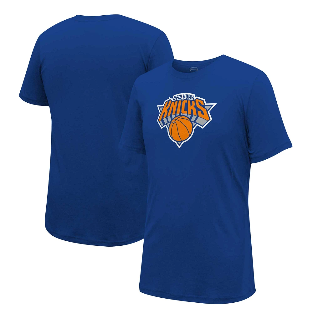 Unisex Stadium Essentials Blue New York Knicks Primary Logo T-Shirt
