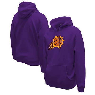 Unisex Stadium Essentials Purple Phoenix Suns Primary Logo Pullover Hoodie