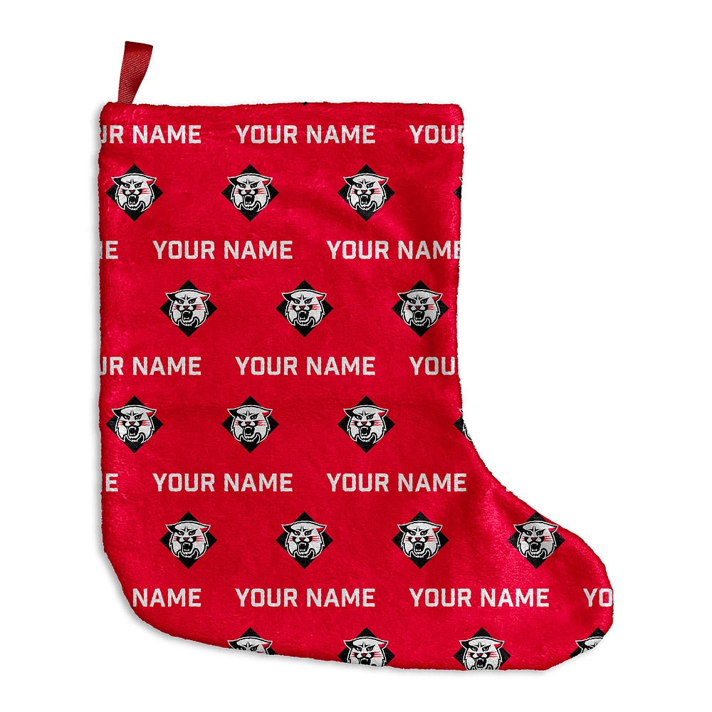 Chad & Jake Davidson Wildcats Personalized Holiday Stocking
