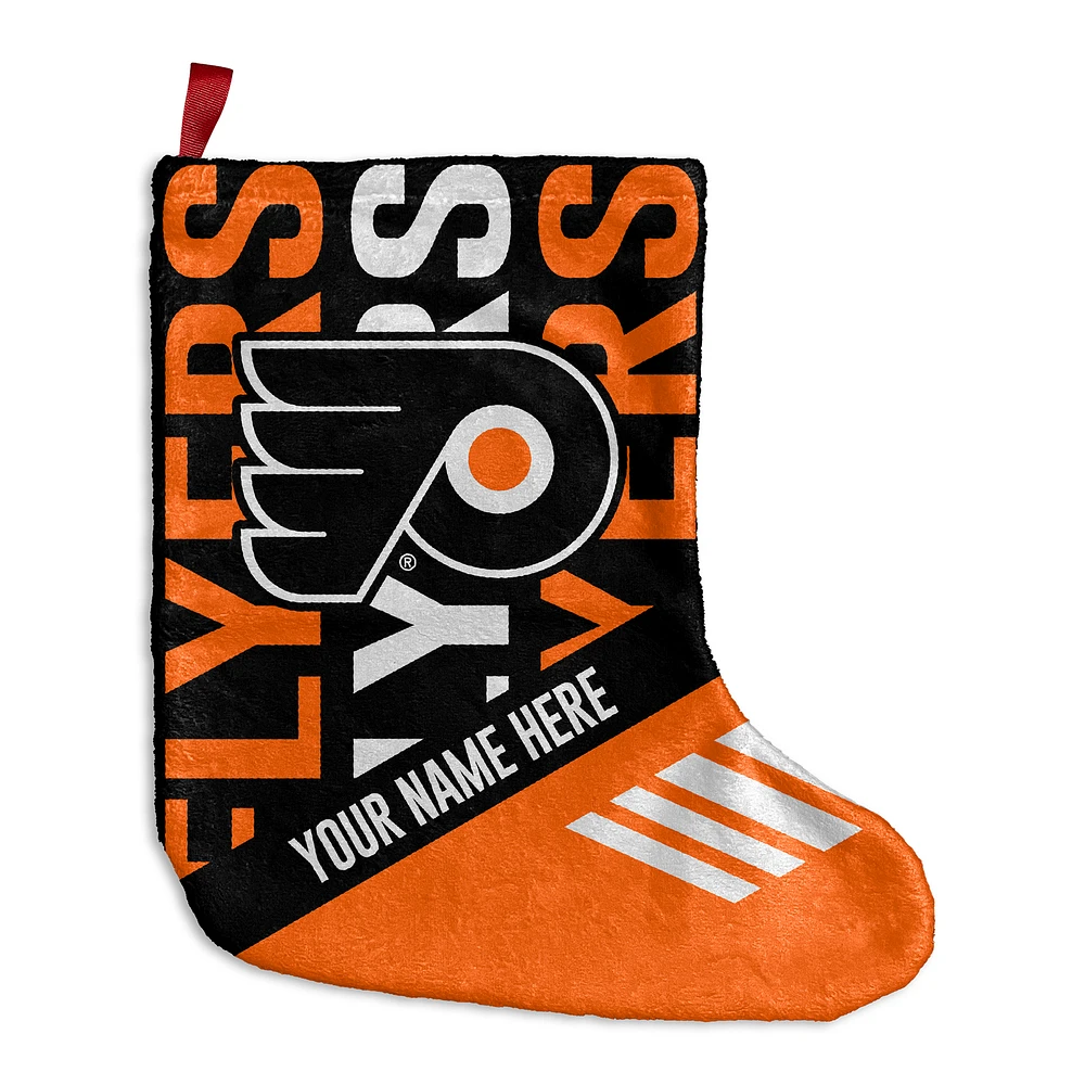 Chad & Jake Philadelphia Flyers Personalized Holiday Stocking