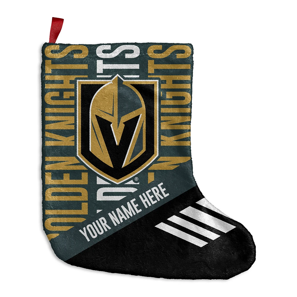 Chad & Jake Vegas Golden Knights Personalized Holiday Stocking