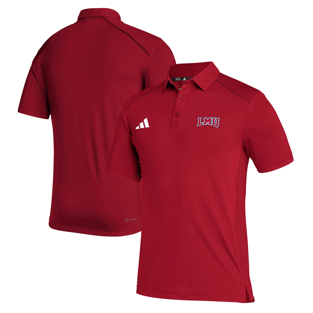 Men's adidas Crimson Loyola Marymount Lions Performance Classic Polo