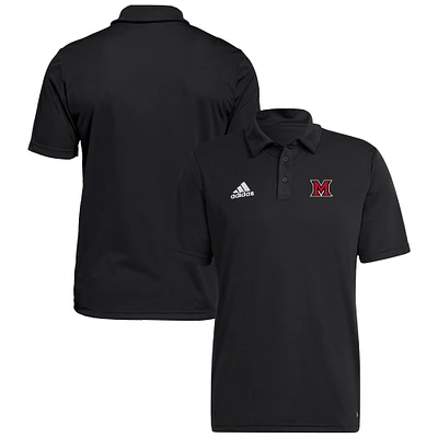 Men's adidas Red Miami University RedHawks Entrada 22 Polo