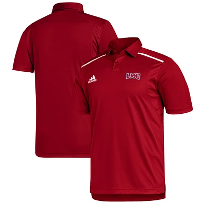 Men's adidas Crimson Loyola Marymount Lions Team Issue Polo