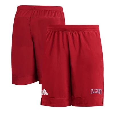 Men's adidas  Crimson Loyola Marymount Lions 9" Heat Ready Woven Shorts