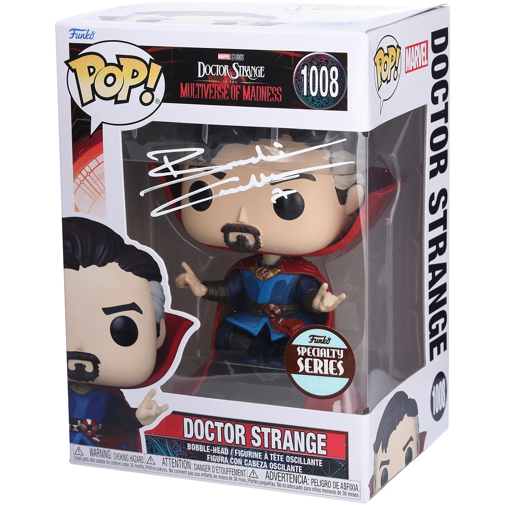 Benedict Cumberbatch Doctor Strange in the Multiverse of Madness Autographed Specialty Series Levitating #1008 Funko Pop!