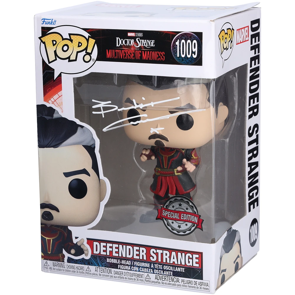 Benedict Cumberbatch Doctor Strange in the Multiverse of Madness Autographed Special Edition Defender Strange #1009 Funko Pop!