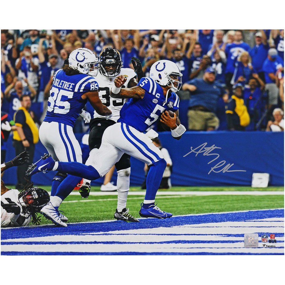 Anthony Richardson Indianapolis Colts Autographed 16" x 20" First Touchdown Photograph
