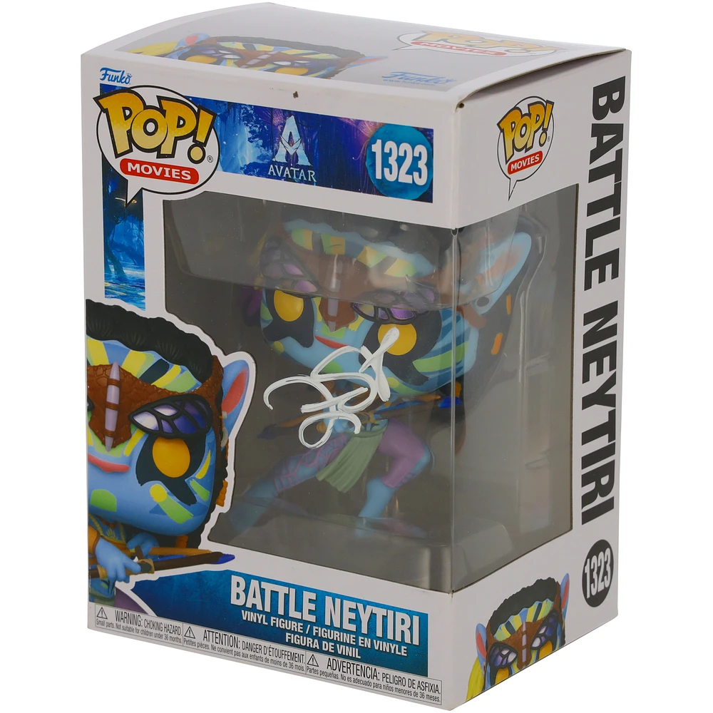 Zoe Saldana Avatar Autographed Battle Neytiri #1323 Funko Pop!