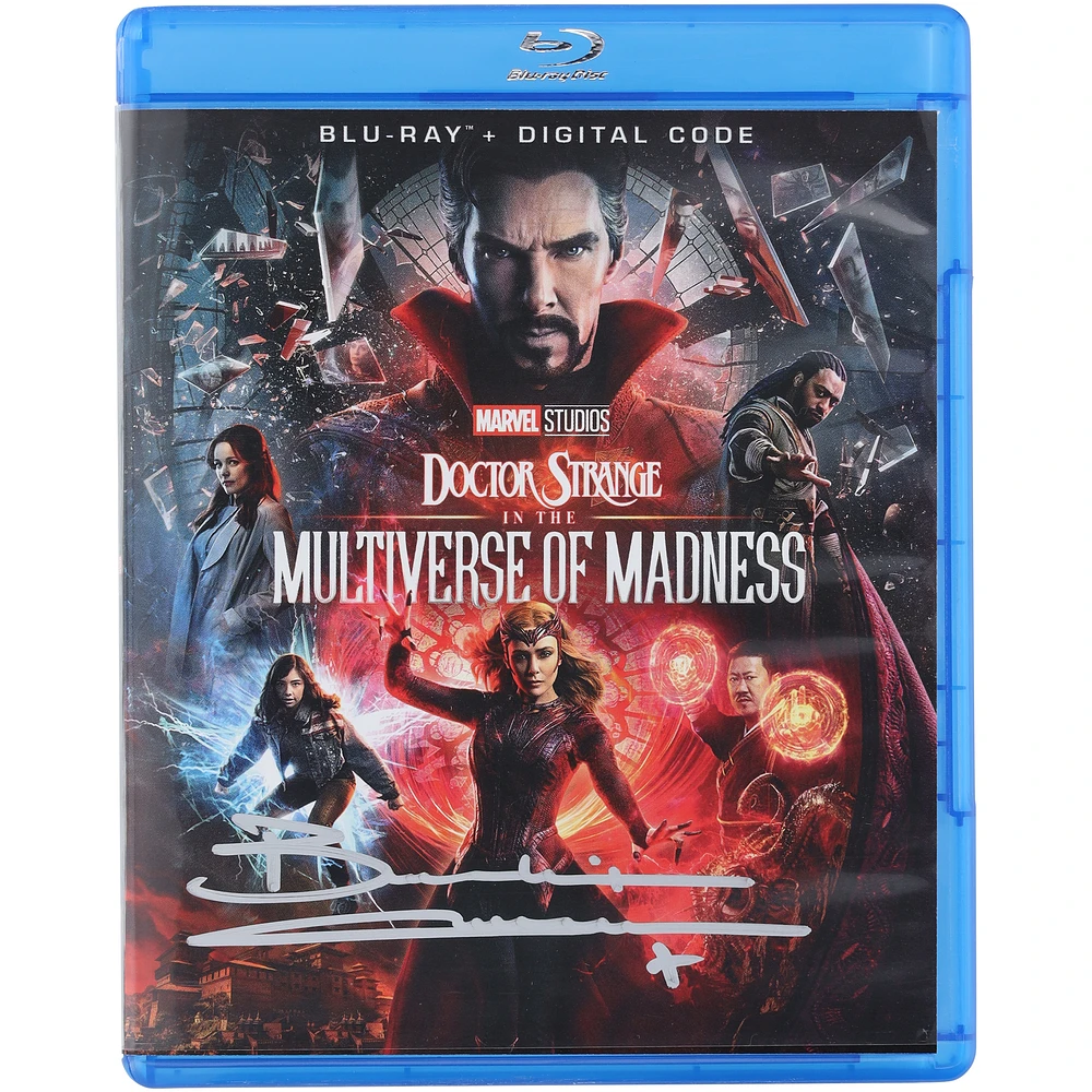 Benedict Cumberbatch Doctor Strange in the Multiverse of Madness Autographed Blu-ray