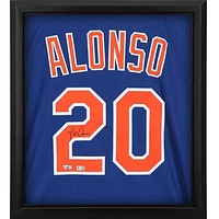 Pete Alonso New York Mets Autographed Framed Nike Replica Jersey Shadowbox