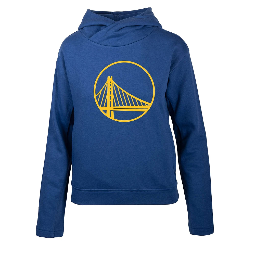 Women's Levelwear Royal Golden State Warriors Evian Core Pullover Hoodie
