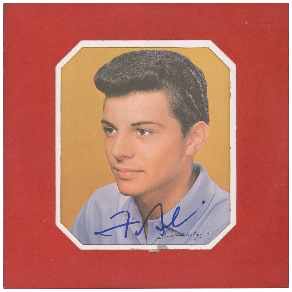 Frankie Avalon Autographed Young and in Love Album - BAS