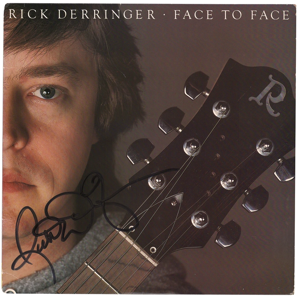 Rick Derringer Autographed Face to Face Album - BAS