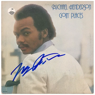 Michael Henderson Autographed Goin' Places Album - BAS