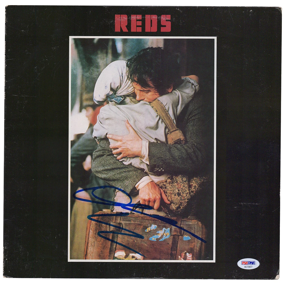 Diane Keaton Reds Autographed Soundtrack - PSA
