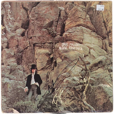 Dave Mason Autographed Alone Together Album - BAS