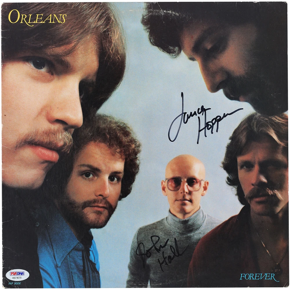Orleans Autographed Forever Album Cover with 2 Signatures - PSA
