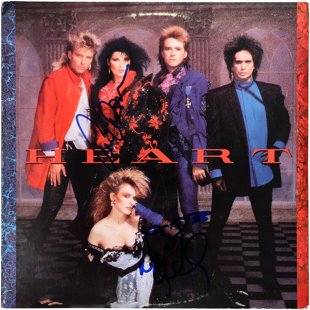Ann Wilson & Nancy Wilson Autographed Heart Album - BAS