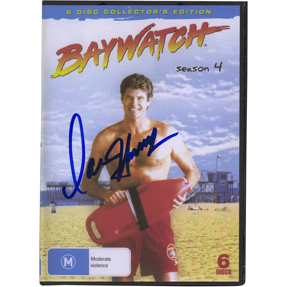 David Hasselhoff Autographed Baywatch Season DVD Set