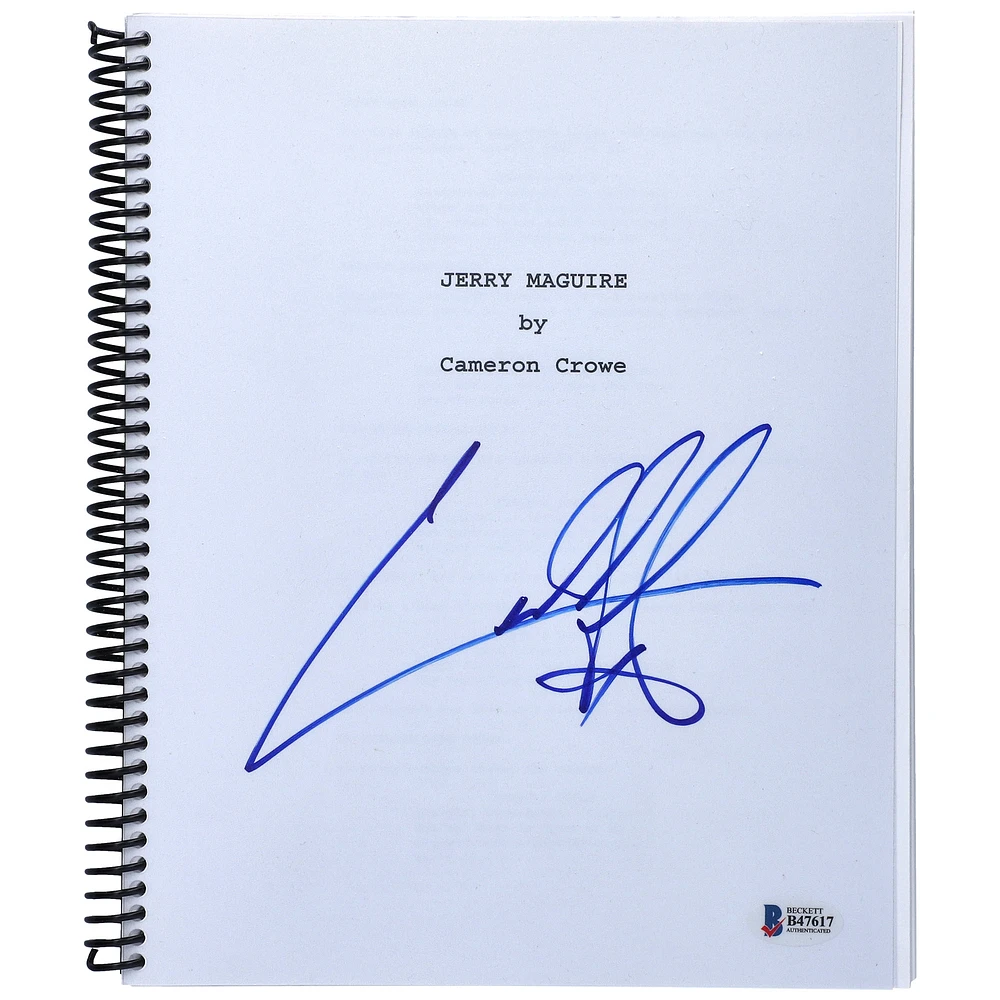 Cuba Gooding Jr. Autographed Jerry Maguire Replica Movie Script - BAS