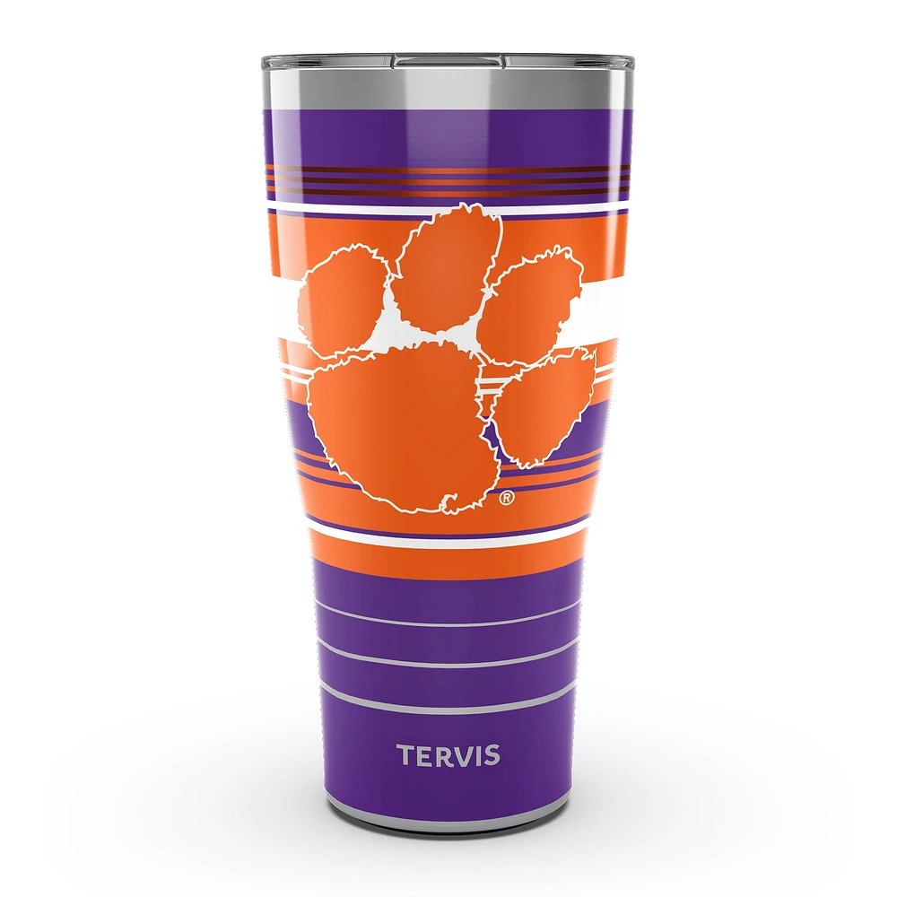 Tervis Clemson Tigers 30oz. Hype Stripes Stainless Steel Tumbler