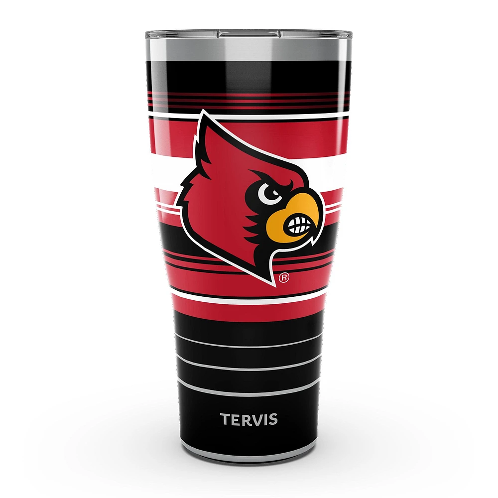 Tervis Louisville Cardinals 30oz. Hype Stripes Stainless Steel Tumbler