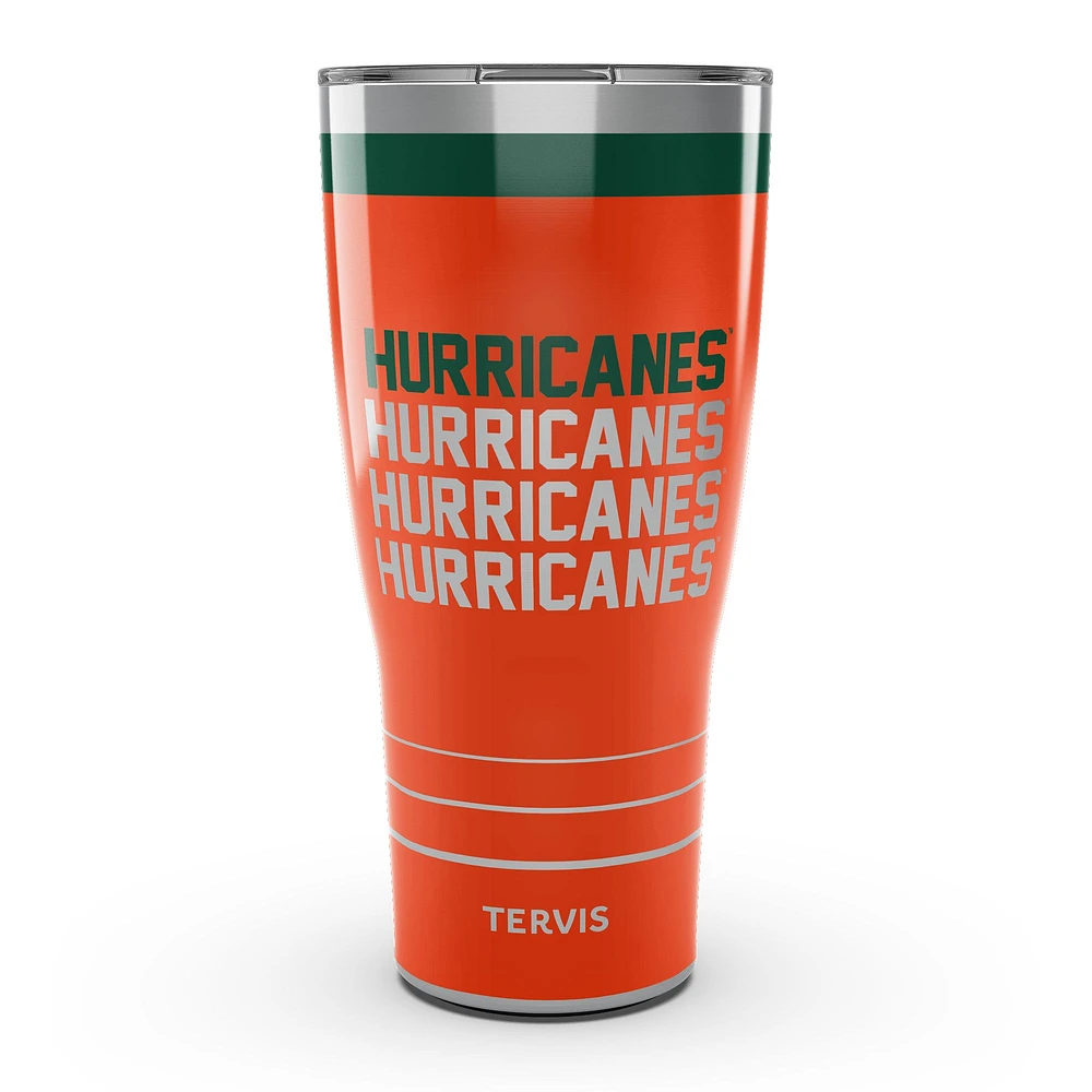Tervis Miami Hurricanes 30oz. Reverb Stainless Steel Tumbler