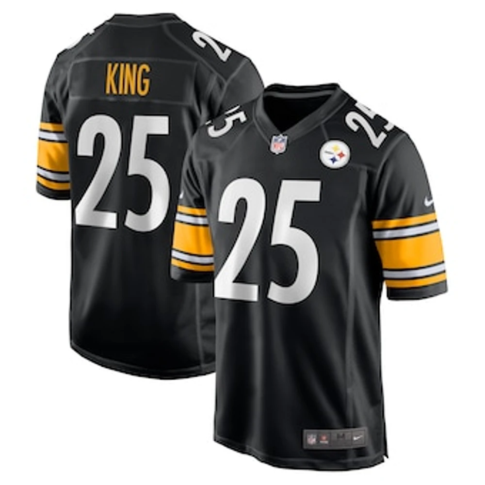 Men's Nike Desmond King  Black Pittsburgh Steelers  Game Jersey