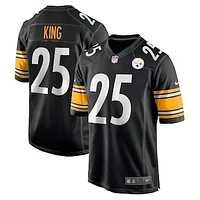 Men's Nike Desmond King  Black Pittsburgh Steelers  Game Jersey