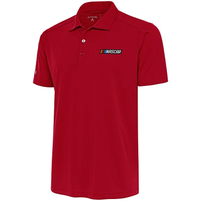 Men's Antigua Red NASCAR Tribute Polo