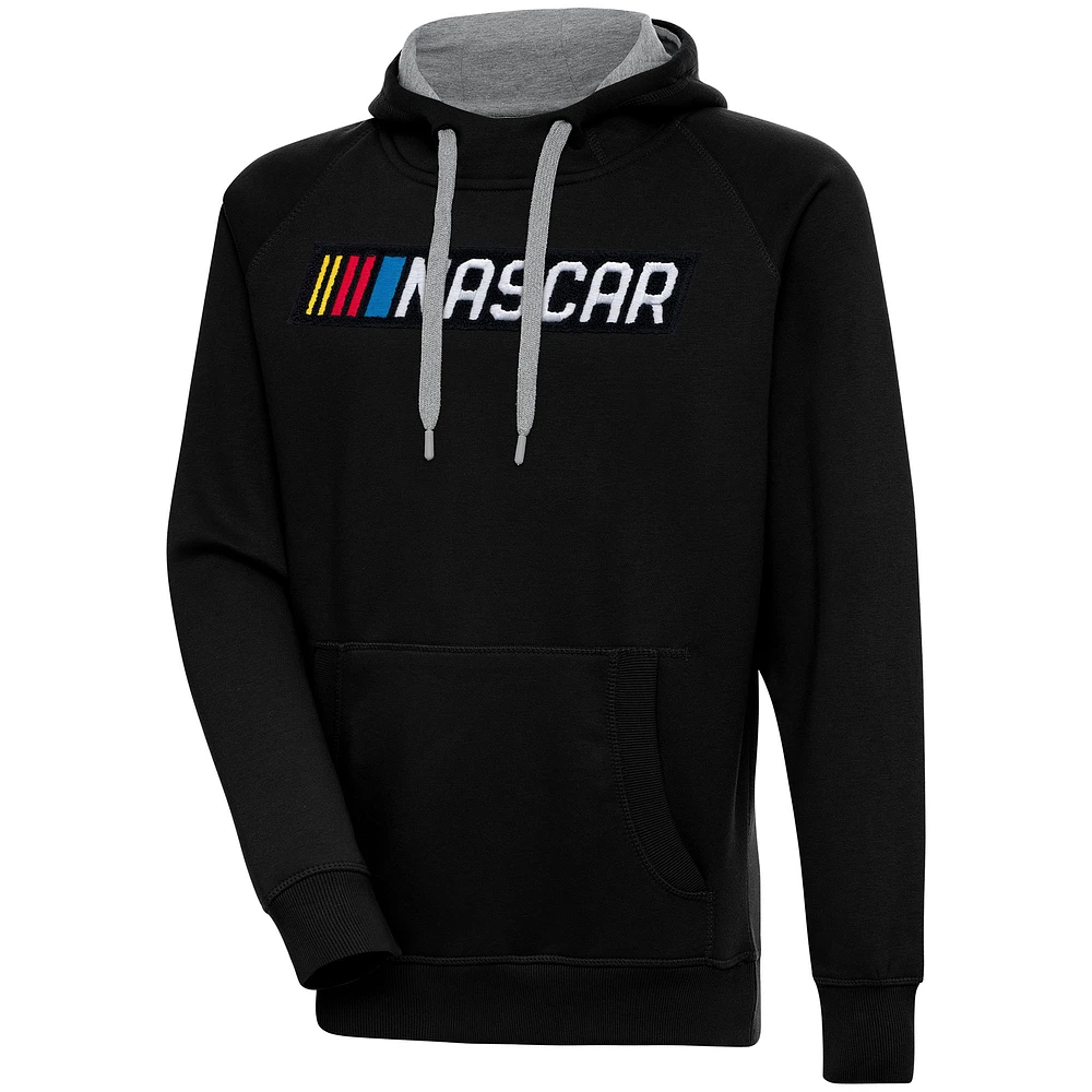 Men's Antigua NASCAR Victory Chenille Pullover Hoodie