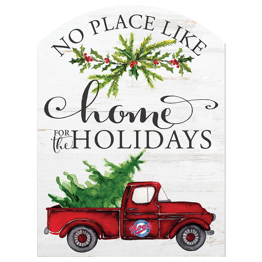 Florida Southern Mocs 16'' x 22'' Holiday Marquee Sign