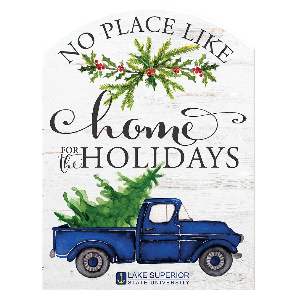 Lake Superior State Lakers 16'' x 22'' Holiday Marquee Sign