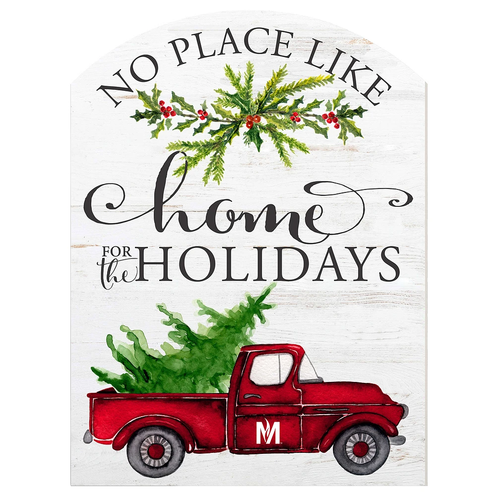 Minnesota State Moorhead Dragons 16'' x 22'' Holiday Marquee Sign