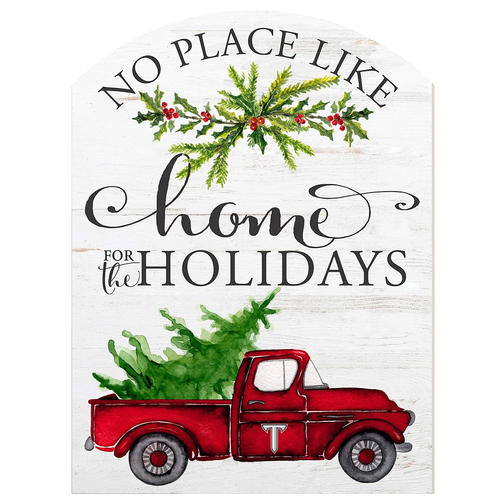 Troy University Trojans 16'' x 22'' Holiday Marquee Sign