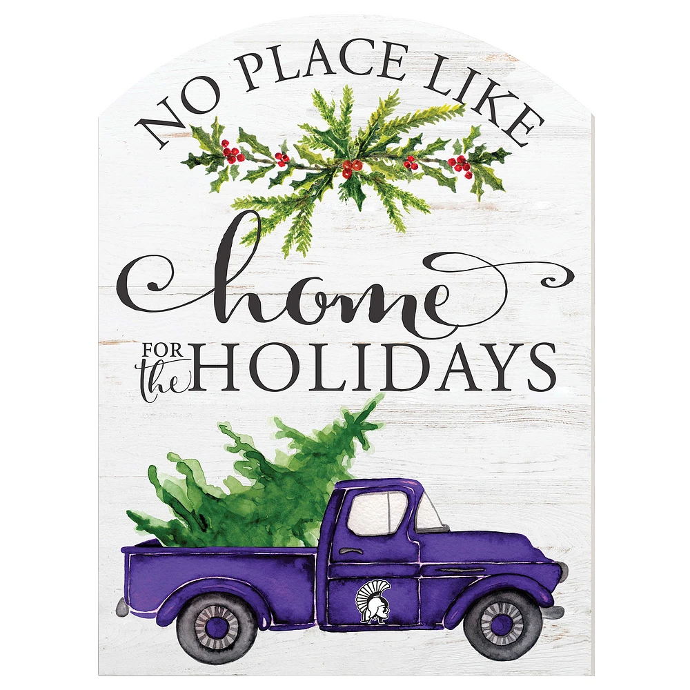 Winona State Warriors 16'' x 22'' Holiday Marquee Sign