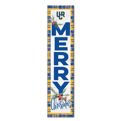 UC Riverside Highlanders 12'' x 48'' Outdoor Merry Christmas Leaner