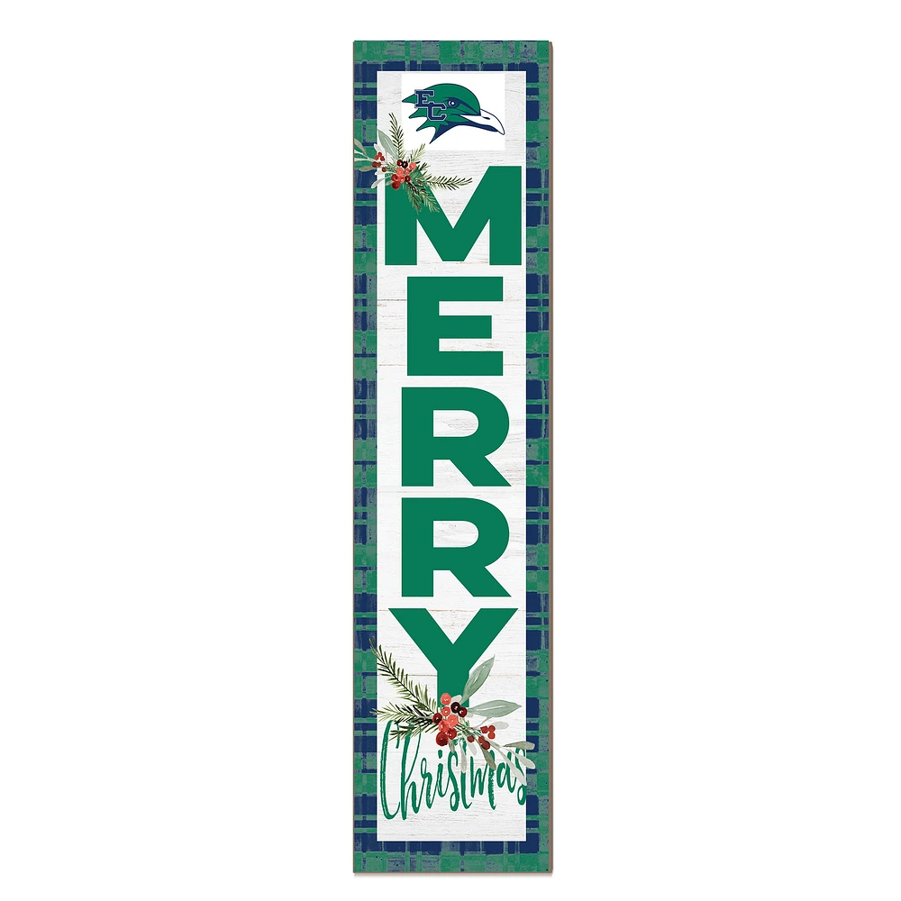 Endicott College 12'' x 48'' Outdoor Merry Christmas Leaner