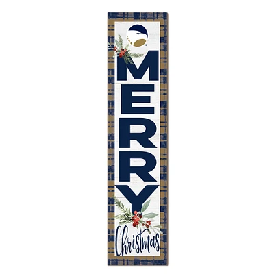 Georgia Southern Eagles 12'' x 48'' Outdoor Merry Christmas Leaner