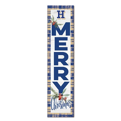 Hamilton Continentals 12'' x 48'' Outdoor Merry Christmas Leaner