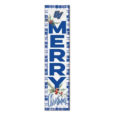 Grand Valley State Lakers 12'' x 48'' Outdoor Merry Christmas Leaner