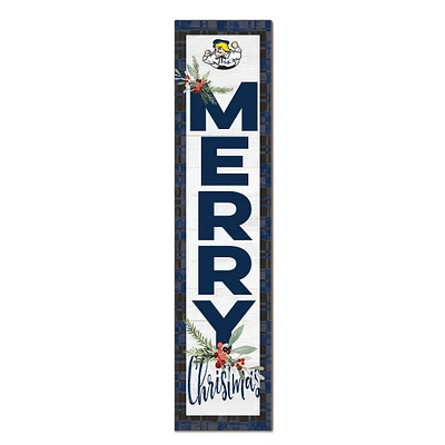 Lebanon Valley College 12'' x 48'' Outdoor Merry Christmas Leaner