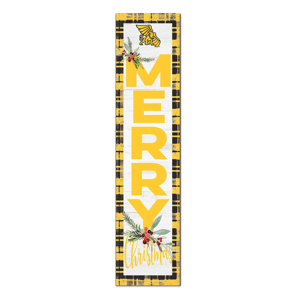 Missouri Western State Griffons 12'' x 48'' Outdoor Merry Christmas Leaner