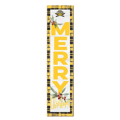 Northern Kentucky University Norse 12'' x 48'' Outdoor Merry Christmas Leaner