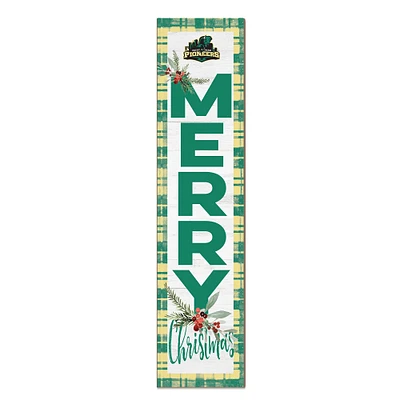 Point Park Pioneers 12'' x 48'' Outdoor Merry Christmas Leaner