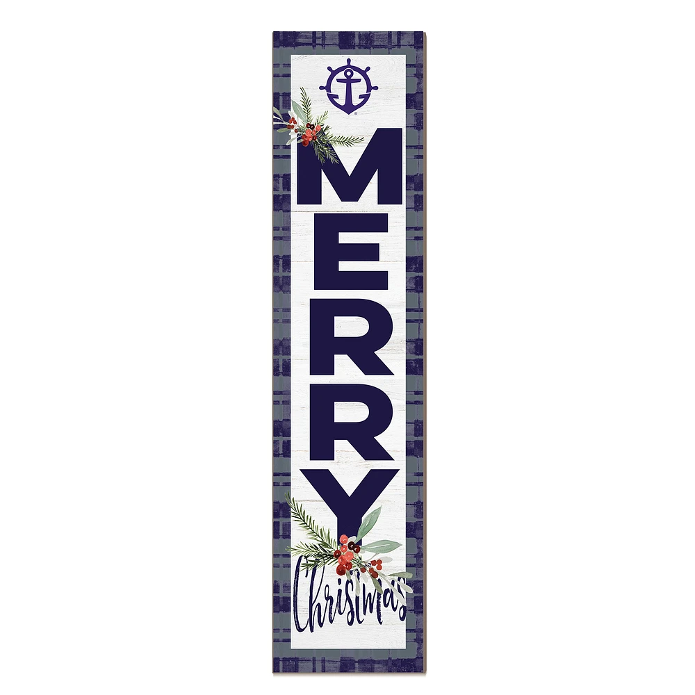 Portland Pilots 12'' x 48'' Outdoor Merry Christmas Leaner